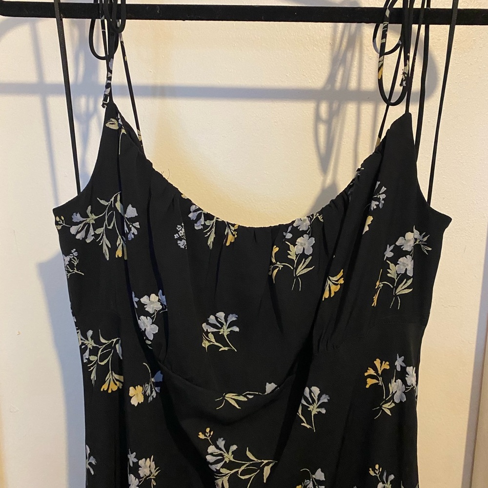 Abercrombie & Fitch Black Floral Dress